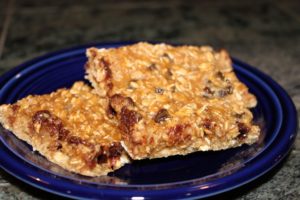 Oatmeal Peanut Butter Protein Bars at A Touch of Grace