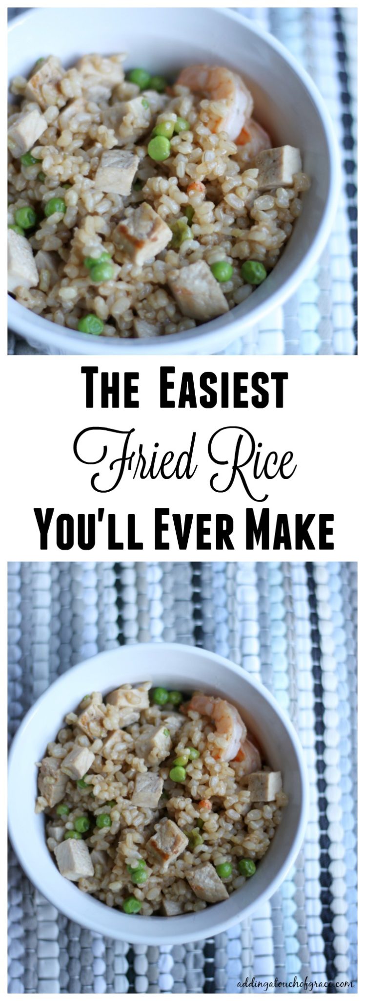 If you're crunched for time in the evening and are looking to try something new, this simple fried rice recipe is restaurant quality.