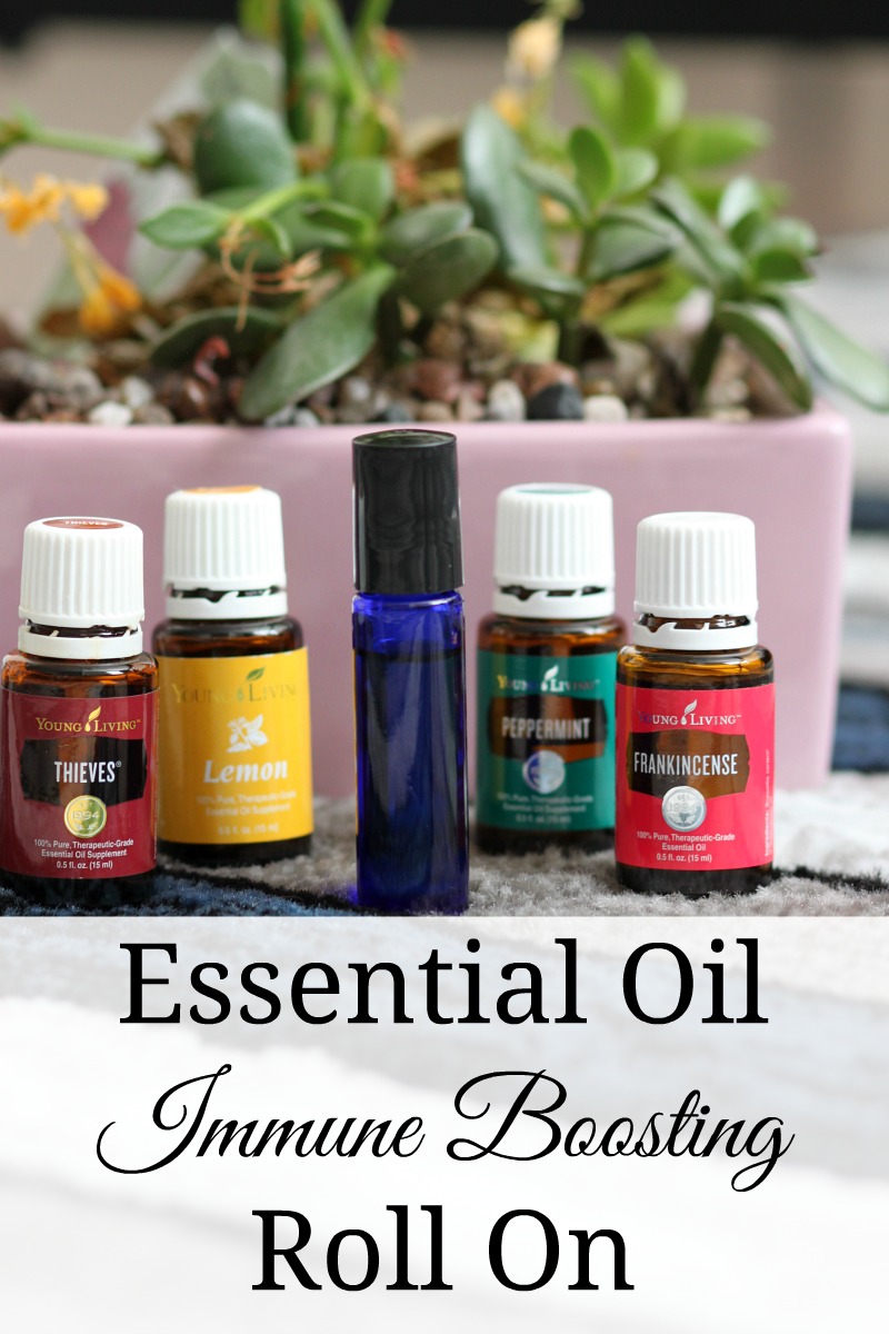 An essential oil immune boosting roll on is a must for those fall and winter months when we want to keep our immune systems happy and healthy.  #essentialoils 