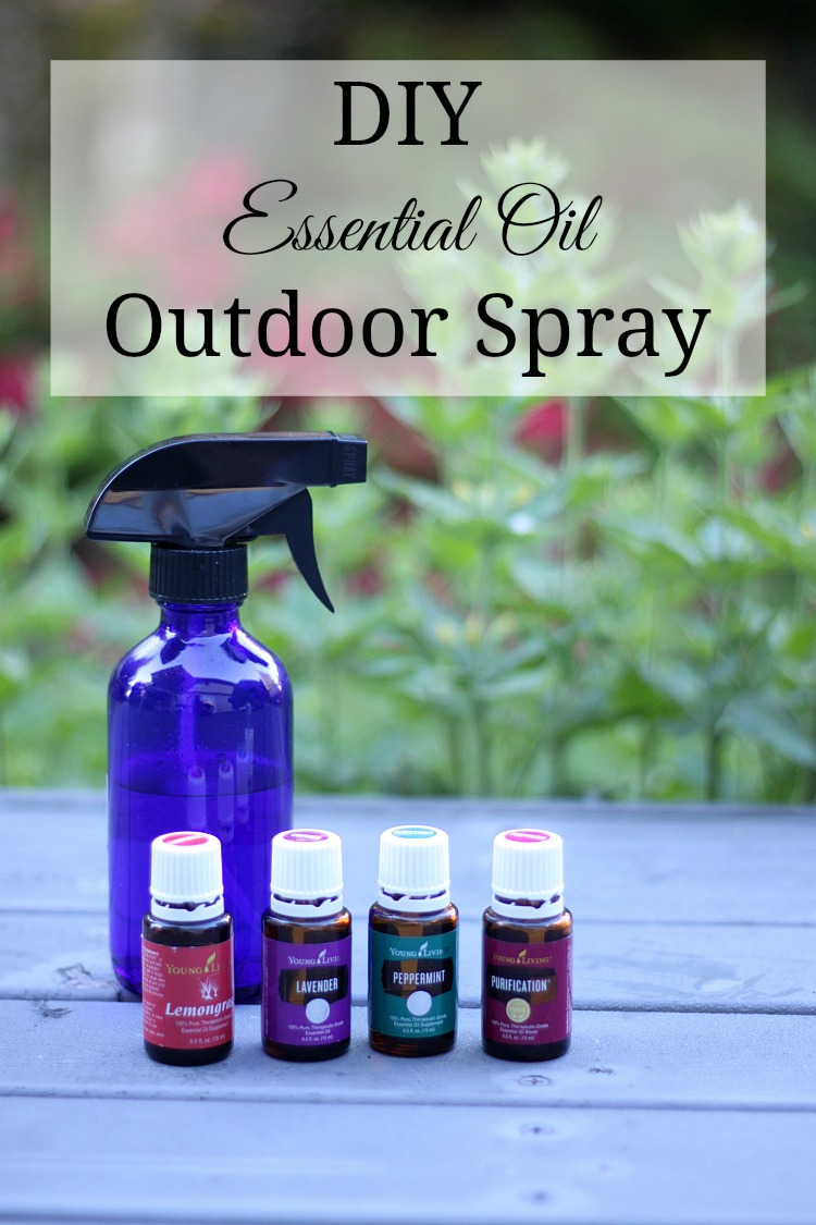 This DIY essential oil outdoor spray is perfect for keeping those summer annoyances at bay. And it smells amazing! 
