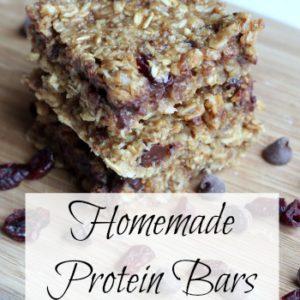 Homemade Protein Bars - A Fit Mom's Life