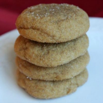 Thick & Chewy Molasses Cookies - A Fit Mom's Life